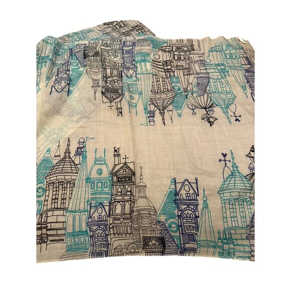 Canary Melon Cashmere Stole Scarf 76x28" - Picture 5 of 6